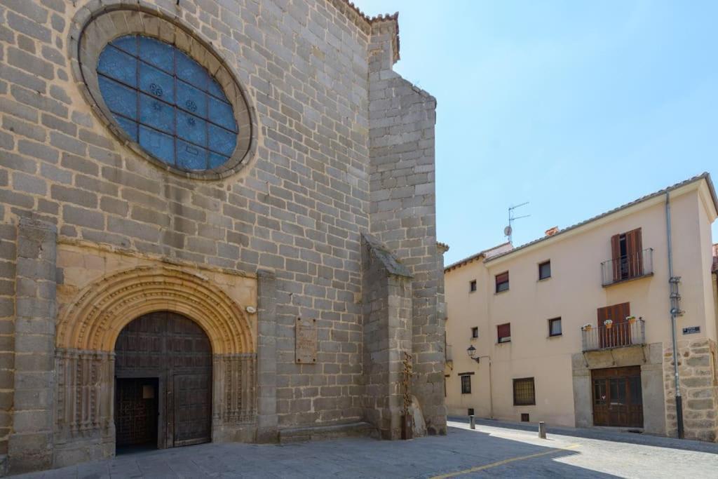 Apt - Plaza Mayor Of Avila - 1 Min Alcazar ภายนอก รูปภาพ